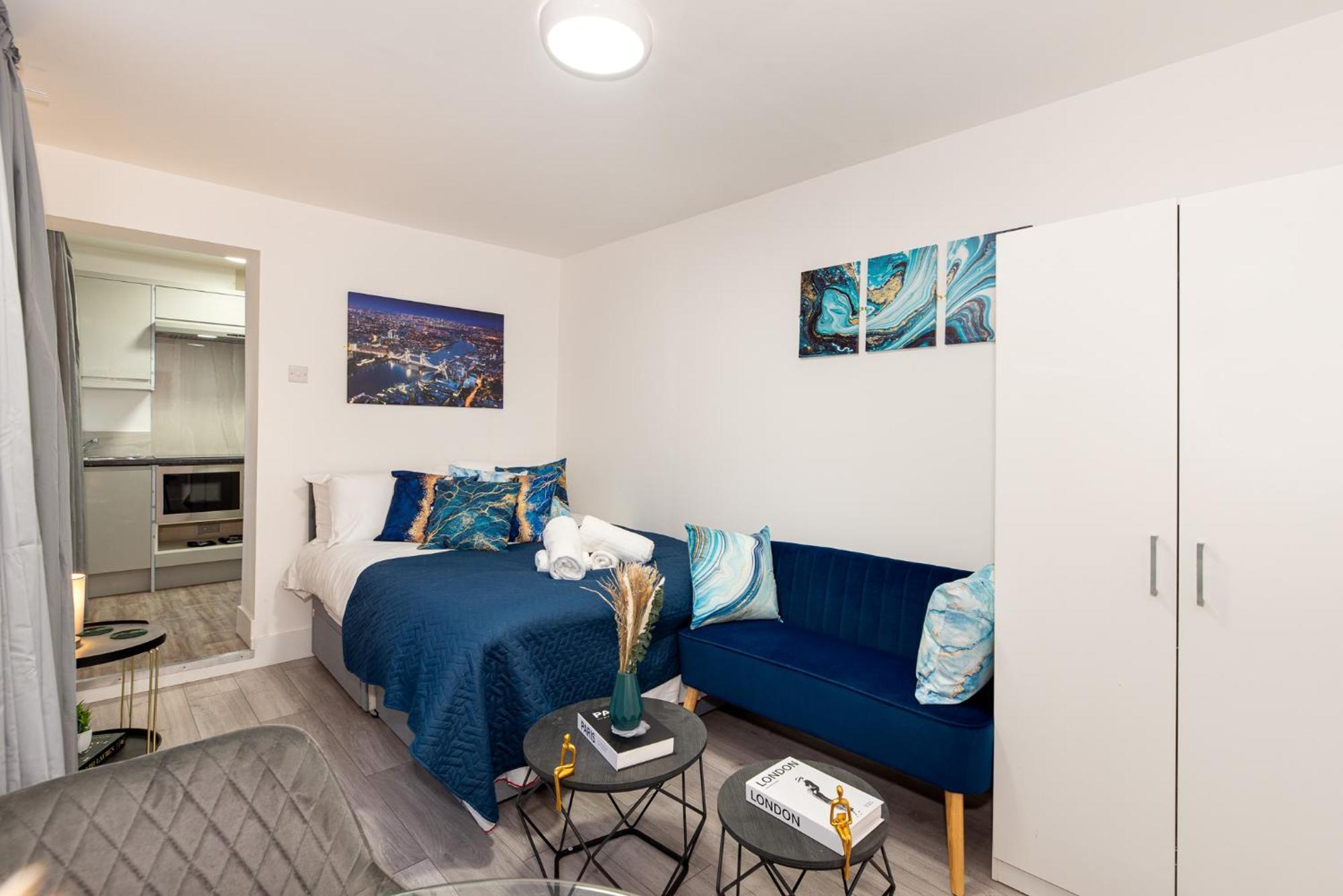 Cozy Ground-floor Studio, Excellent Access Londen